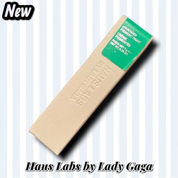NEW Haus Labs by Lady Gaga Hy-Power Pigment Paint – Mint Matte (7g / 0.23 oz) - Picture 1 of 7
